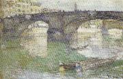Childe Hassam Ponte Santa Trinita,Florence china oil painting artist